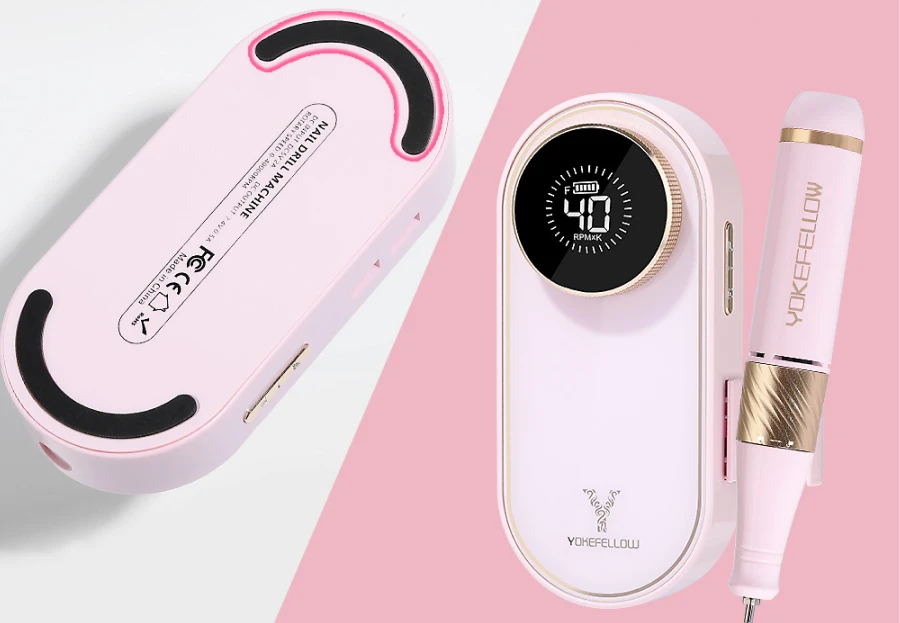 Nail drill with variable speed